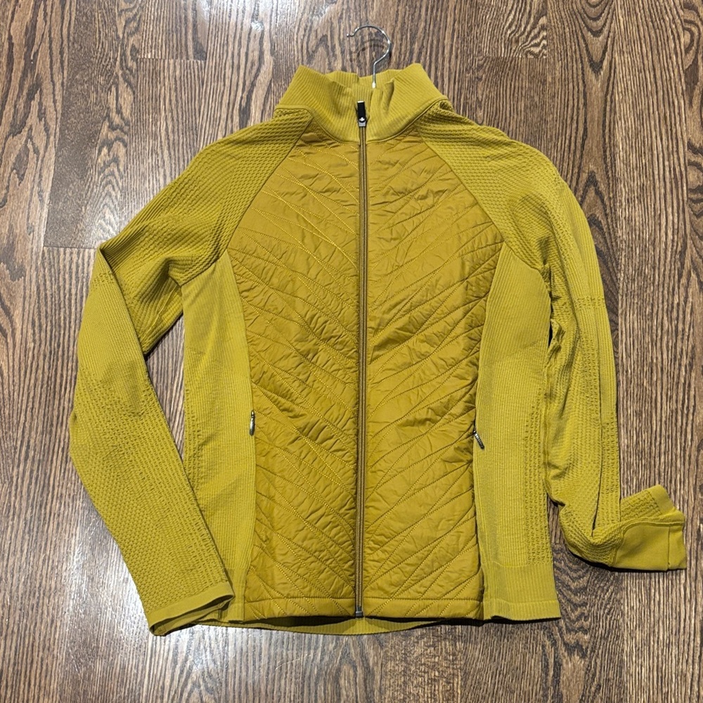 Athleta Mustard Ski Jacket